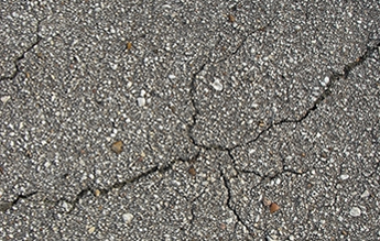 Rubberized Crack Filling