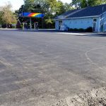 Paved Gas Station